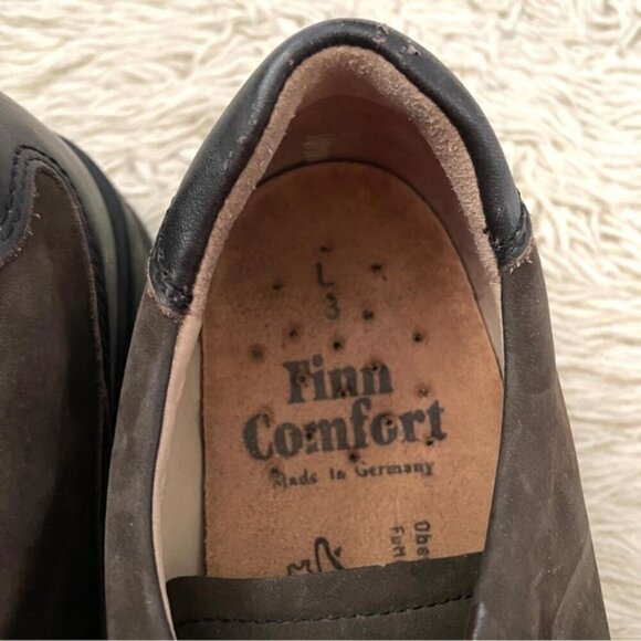 Finn Comfort Germany Brown Leather Lace-up Oxford Shoes - 3UK/5US 🇩🇪 - Picture 7 of 14